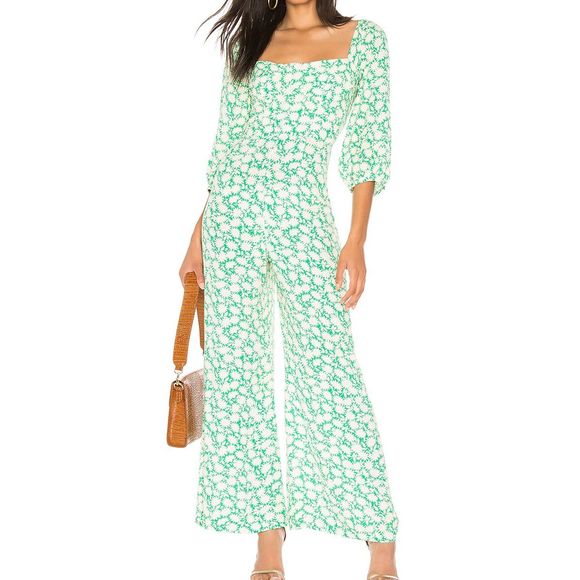 Capulet Pants - Capulet Jumpsuit Manzanita Floral Puff Sleeve